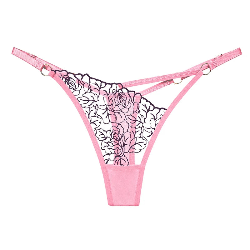 Petal Frame Strappy Thong