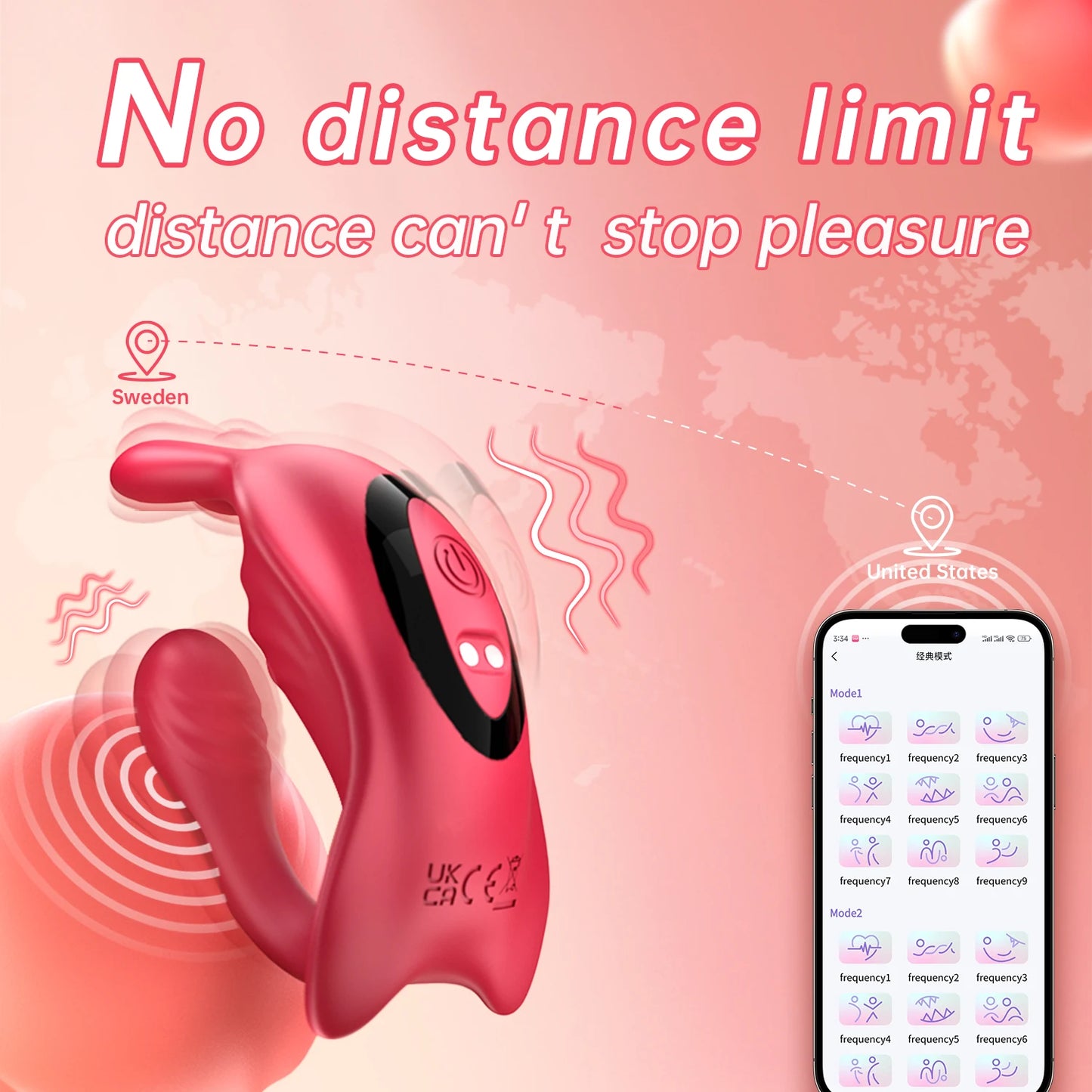 Euphoria Sync Couples Vibrator