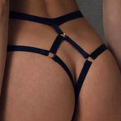 Crimson Web Strappy Thong