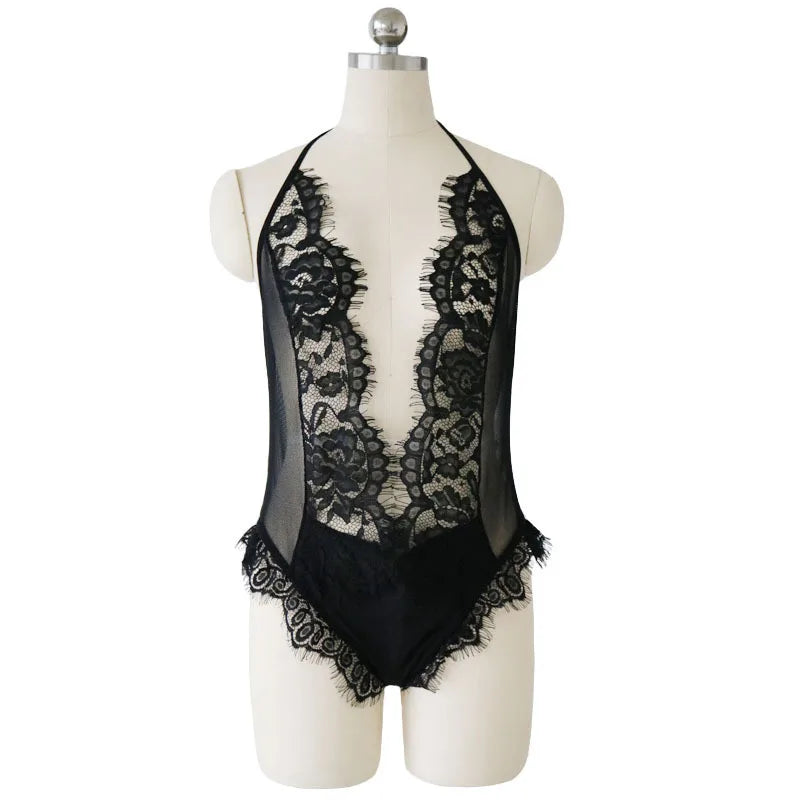 Teal Temptress Lace Bodysuit