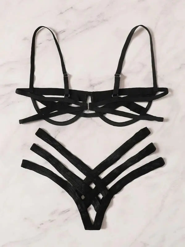 Strapped Obsession Lingerie Set