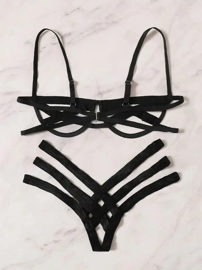 Strapped Obsession Lingerie Set