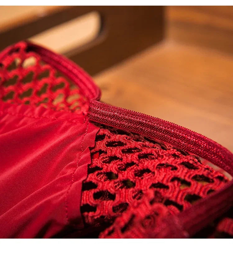 Woven Temptation Strappy Thong