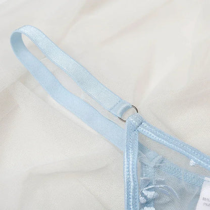 Blossom Dream Embroidered Lingerie Set