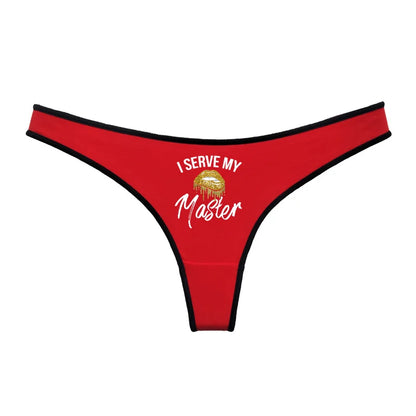 Say Less Statement Thong