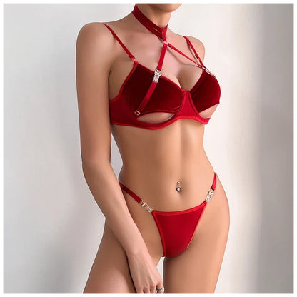 Buckle & Bare Harness Lingerie Set