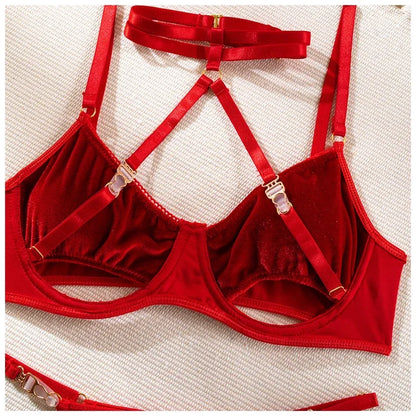 Buckle & Bare Harness Lingerie Set