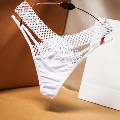 Woven Temptation Strappy Thong