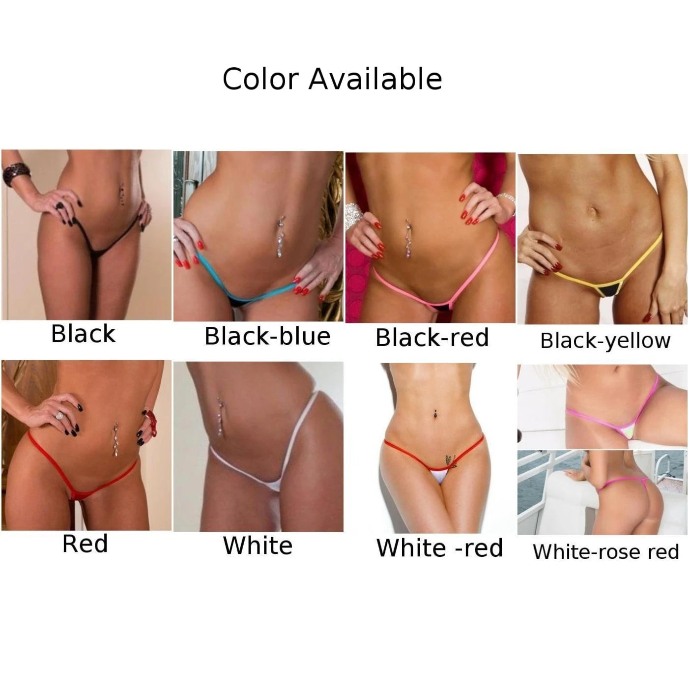 Blush Bare Micro Thong