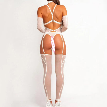 Prism Veil Harness Bodystocking Set