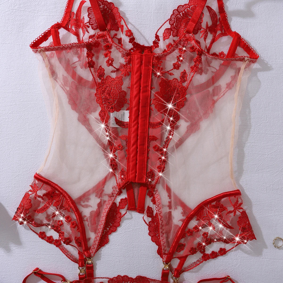 Belladonna Corset Suspender Set