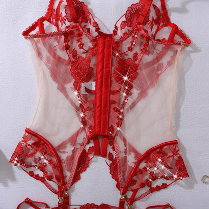 Belladonna Corset Suspender Set