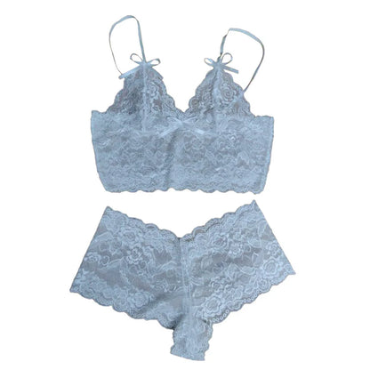 After Dark Lace Short Set