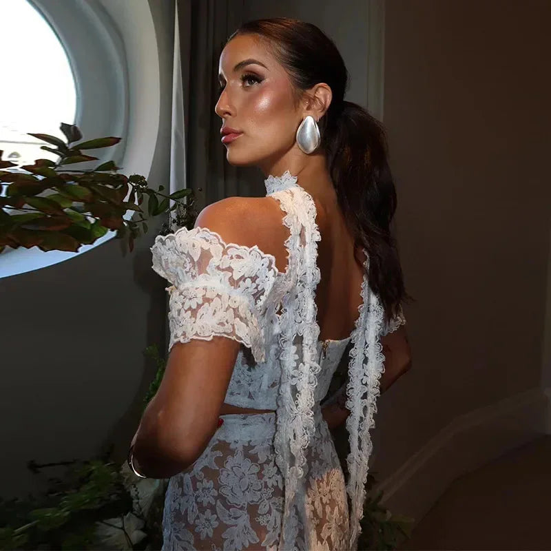 Enchanted Ivory Lace Set