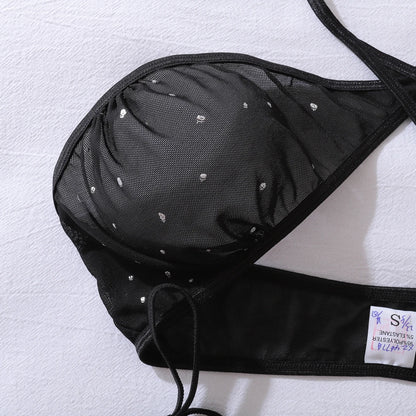 Starlit Enigma Mesh Lingerie Set
