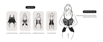 Midnight Sculpt Corset Bodysuit