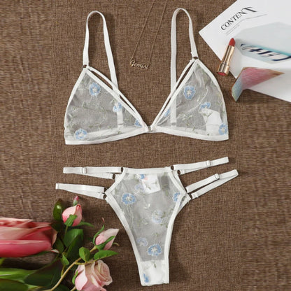 Blossom Whisper Lingerie Set