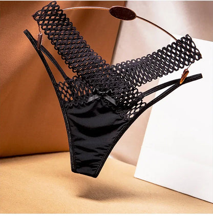 Woven Temptation Strappy Thong