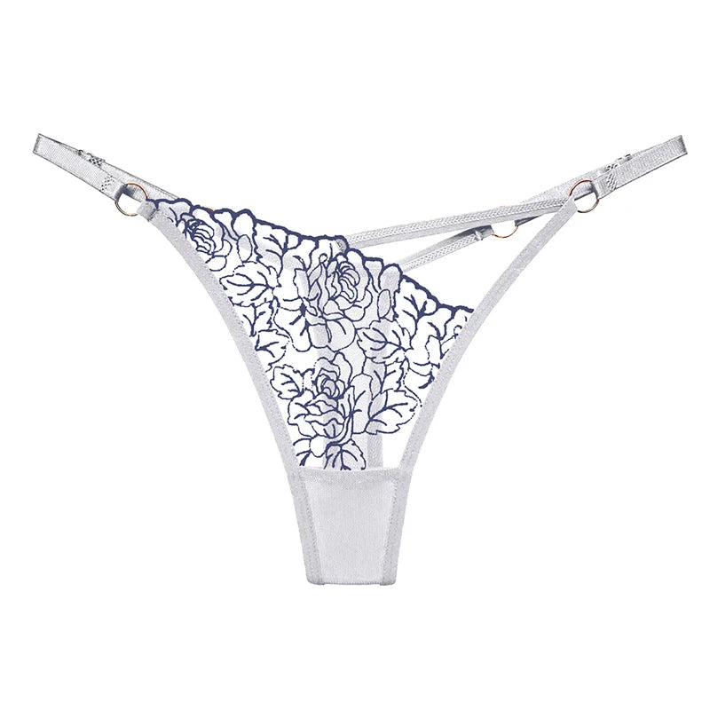 Petal Frame Strappy Thong