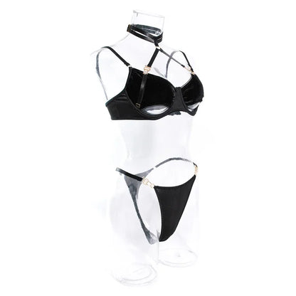 Buckle & Bare Harness Lingerie Set