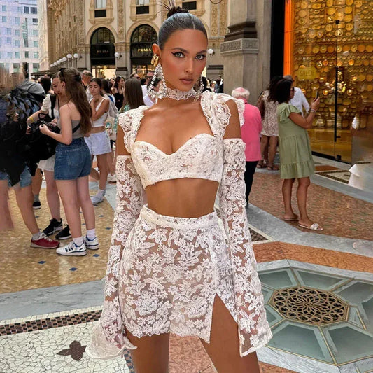 Enchanted Ivory Lace Set