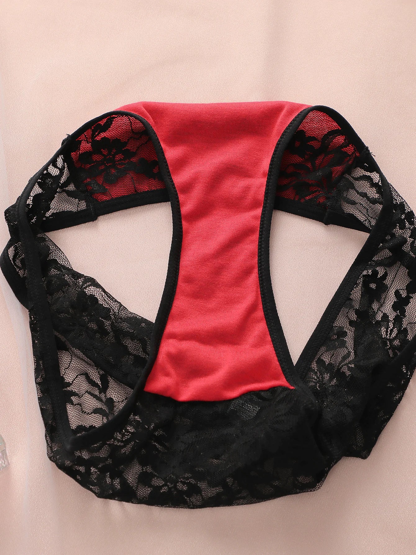 Floral Inferno Lace Lingerie Set