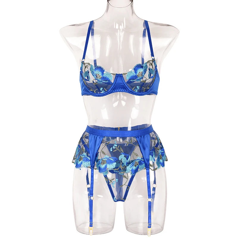 Electric Eden Suspender Set