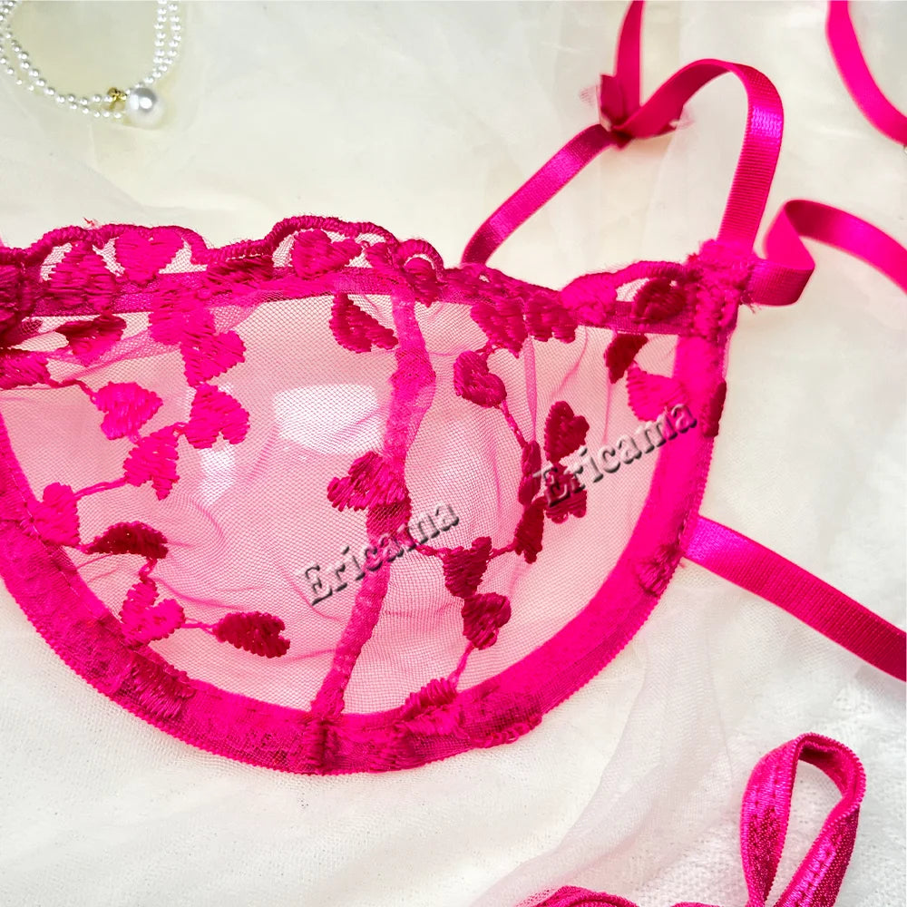 Floral Temptation Lingerie Set
