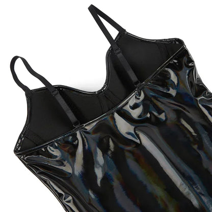 Lacquered Heat Vinyl Bodysuit