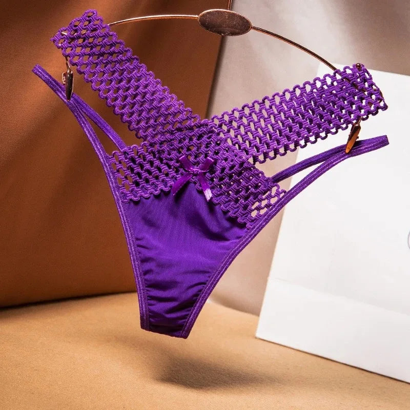 Woven Temptation Strappy Thong