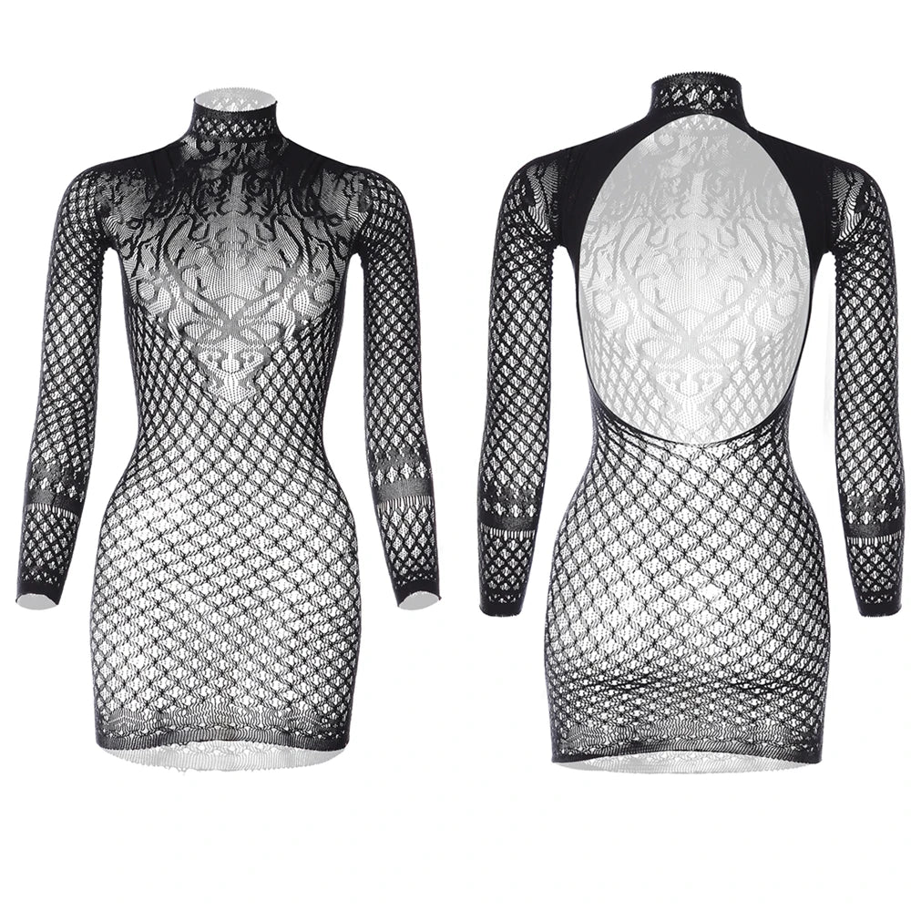 Moonlit Muse Lace Dress