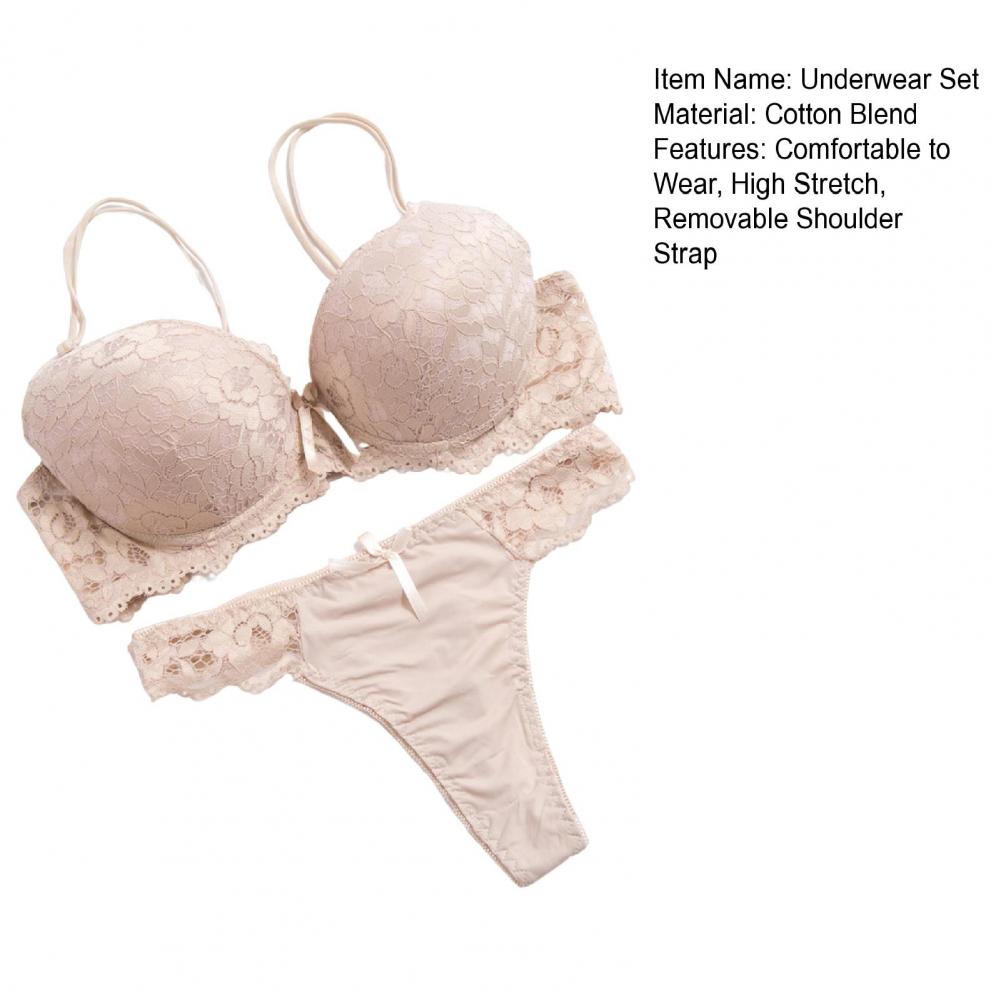 Electric Bloom Lace Lingerie Set