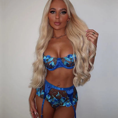 Electric Eden Suspender Set