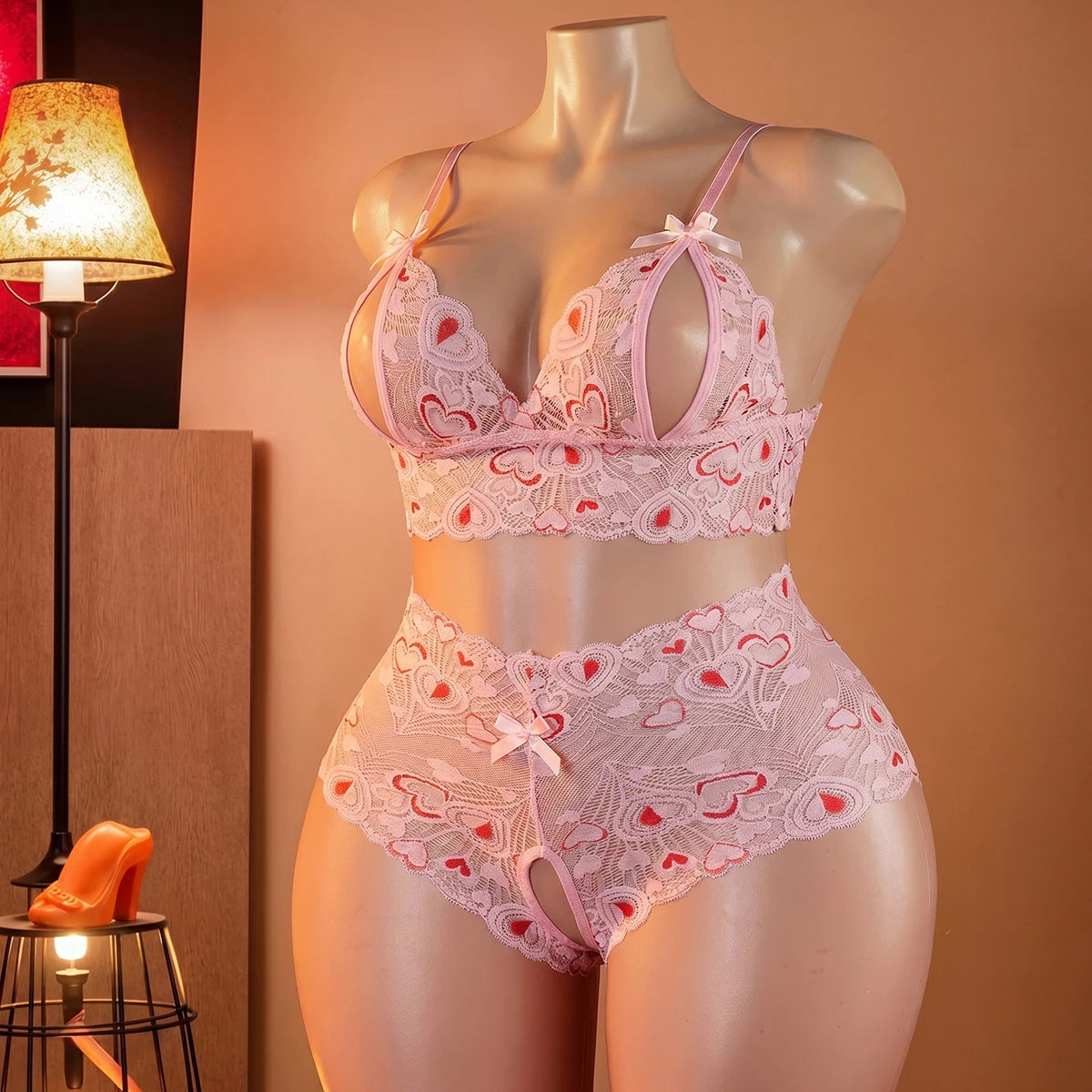 Sweetheart Secrets Lace Set