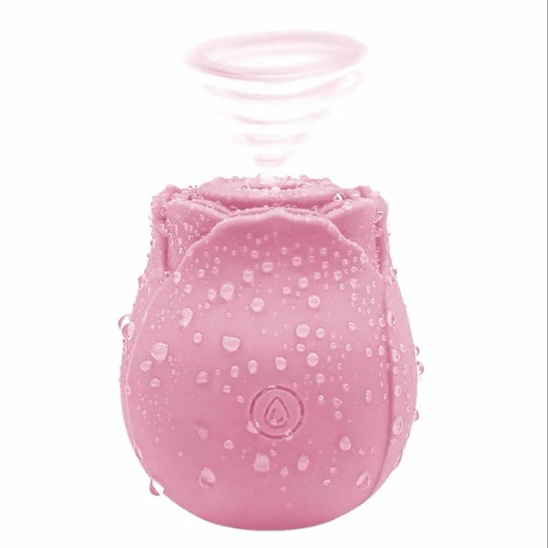 Rose Shape Sucking Vibrator