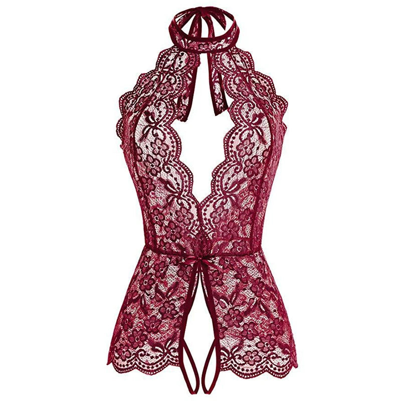 Eternal Flame Lace Bodysuit