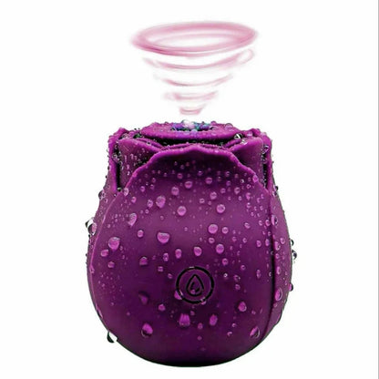 Rose Shape Sucking Vibrator