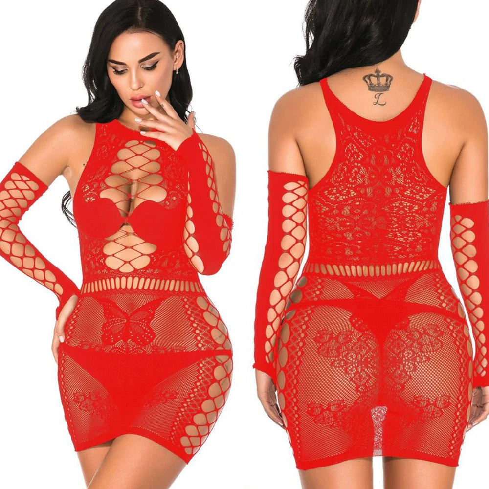 After Dark Curve Lace Dress