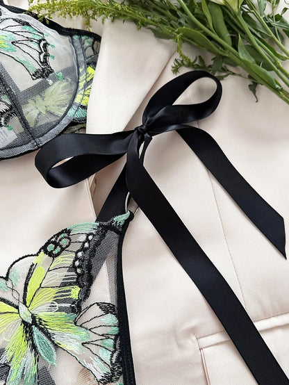 Diccvicc Butterfly Lingerie Set