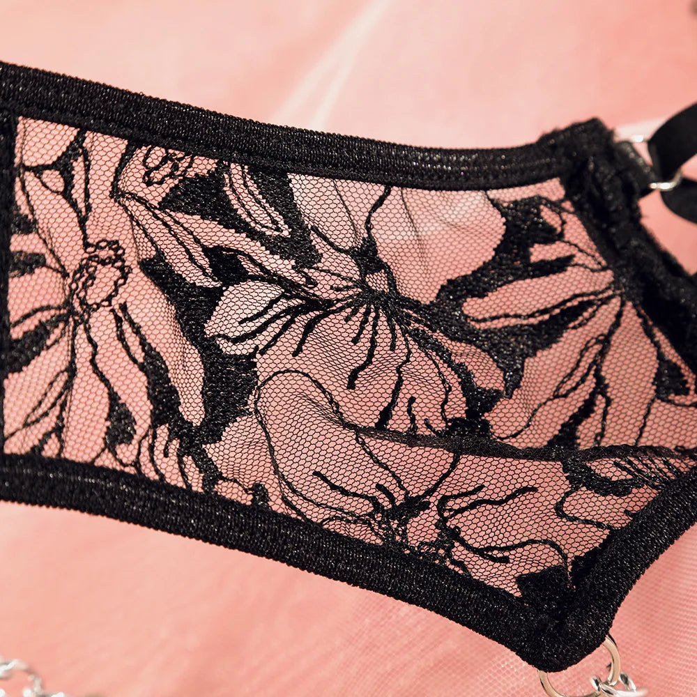 Lattice Luxe Suspender Set