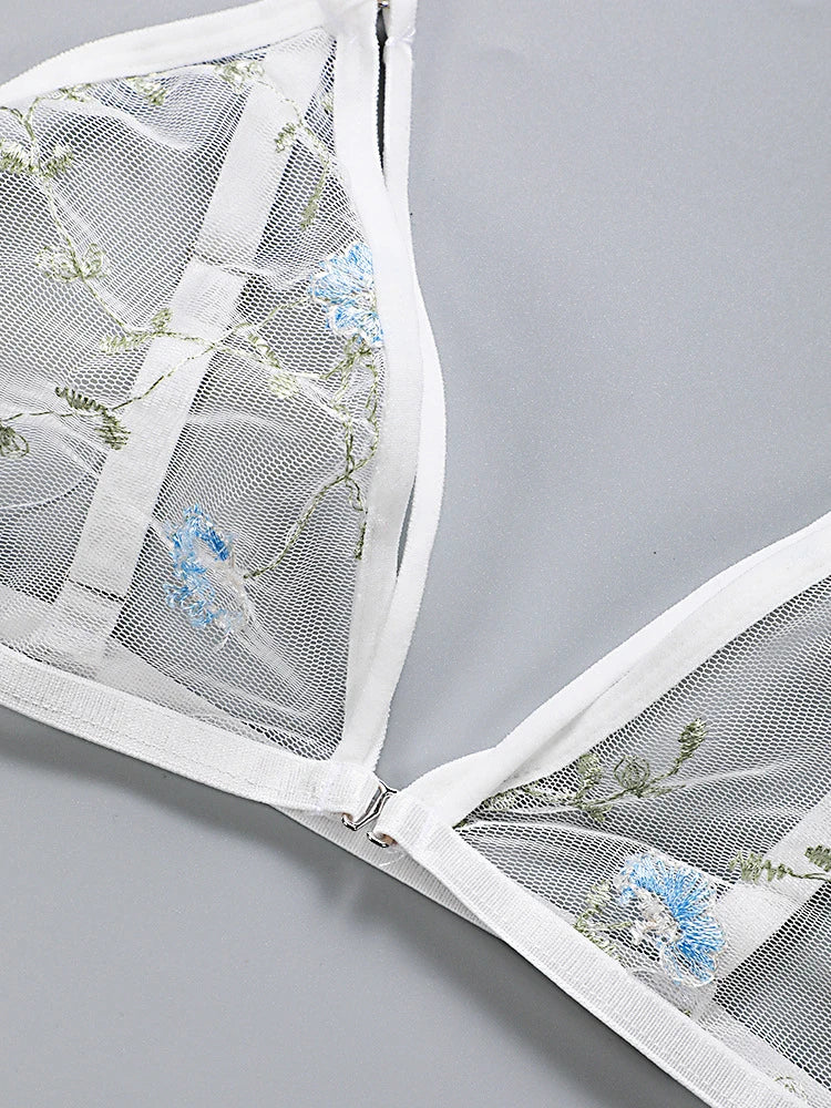 Blossom Whisper Lingerie Set