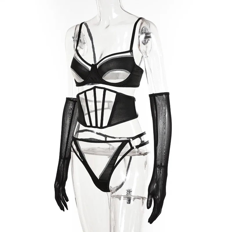 Bare Architecture Lingerie Set