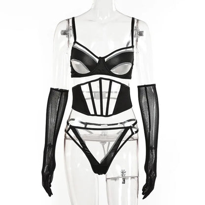 Bare Architecture Lingerie Set