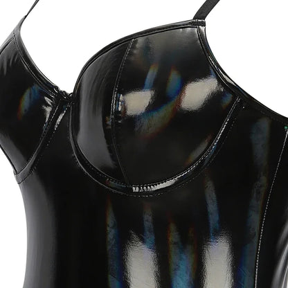 Lacquered Heat Vinyl Bodysuit