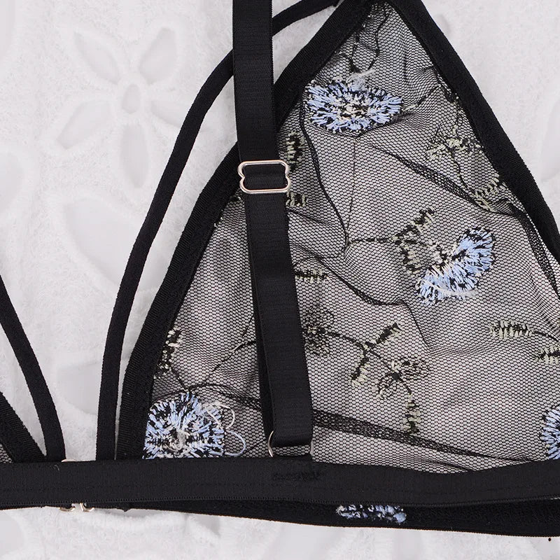 Blossom Whisper Lingerie Set