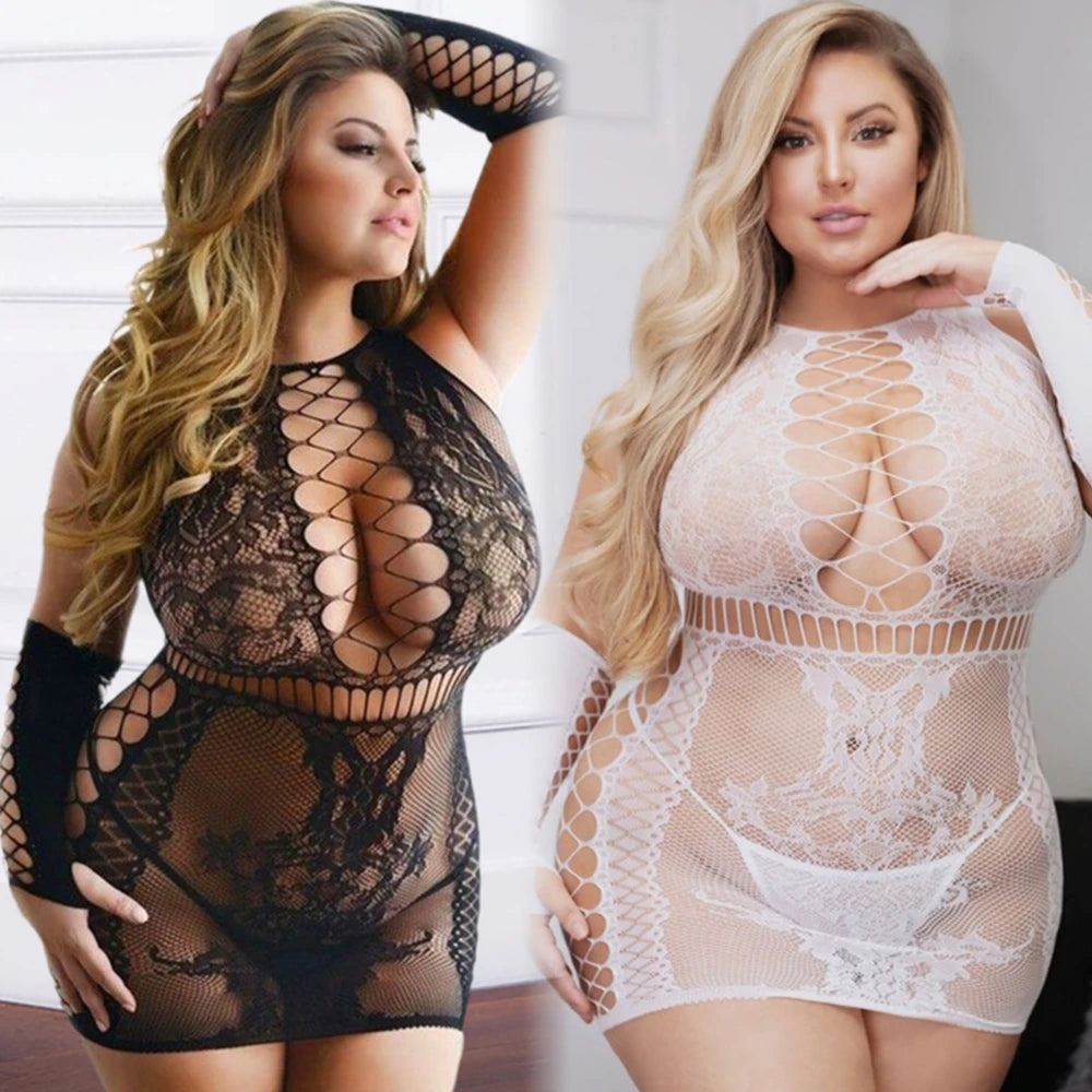 After Dark Curve Lace Dress