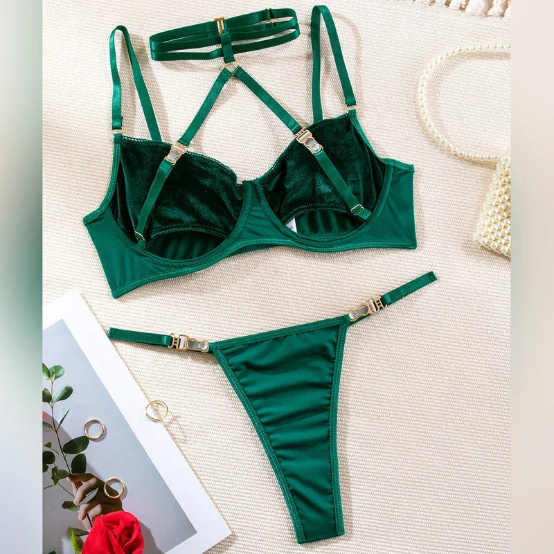 Buckle & Bare Harness Lingerie Set