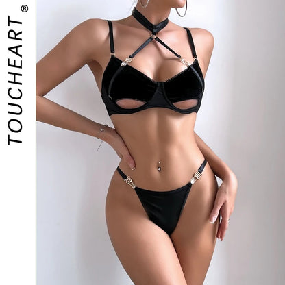 Buckle & Bare Harness Lingerie Set