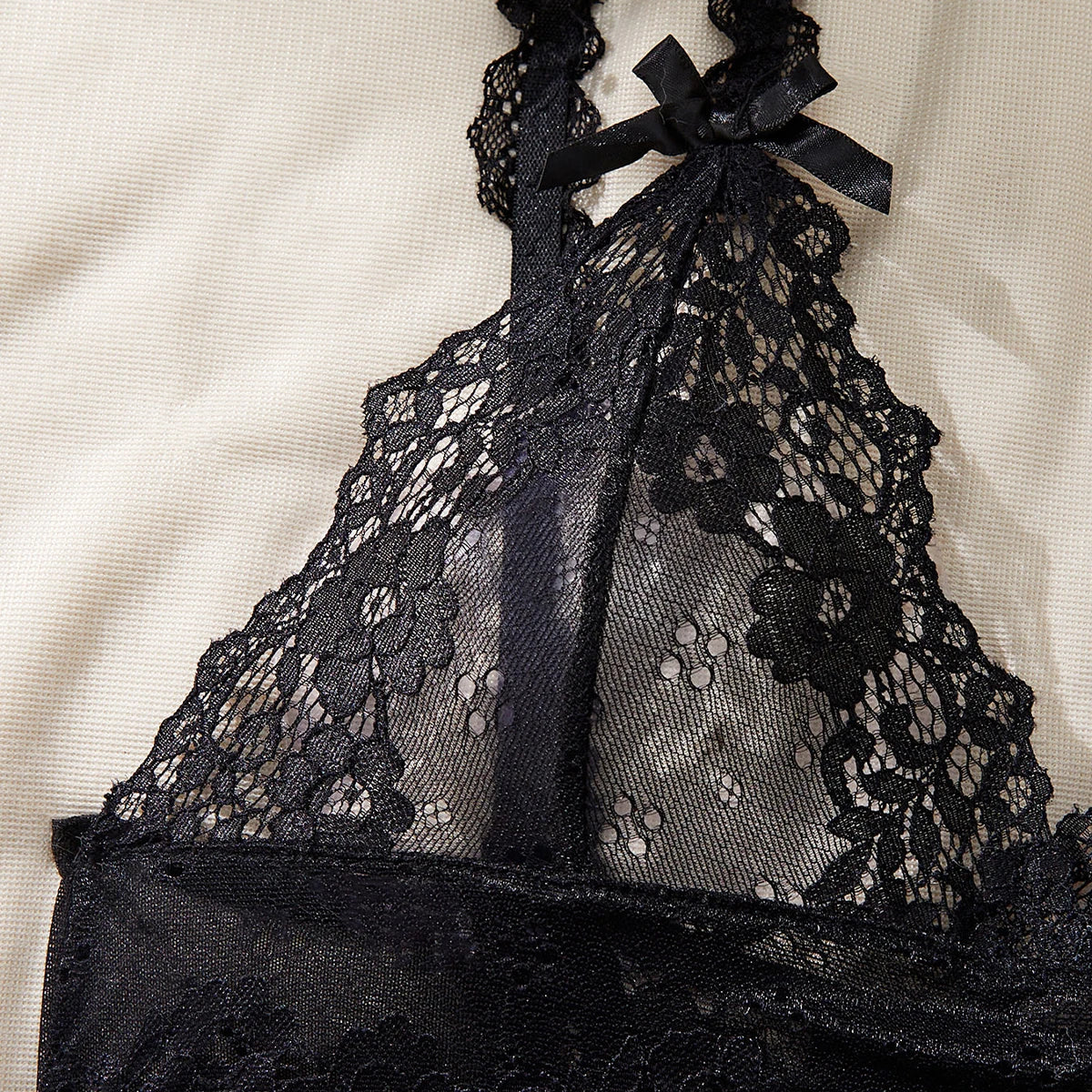 Midnight Darling Lace Babydoll