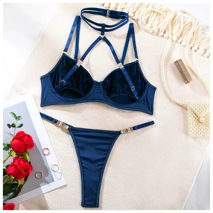 Buckle & Bare Harness Lingerie Set